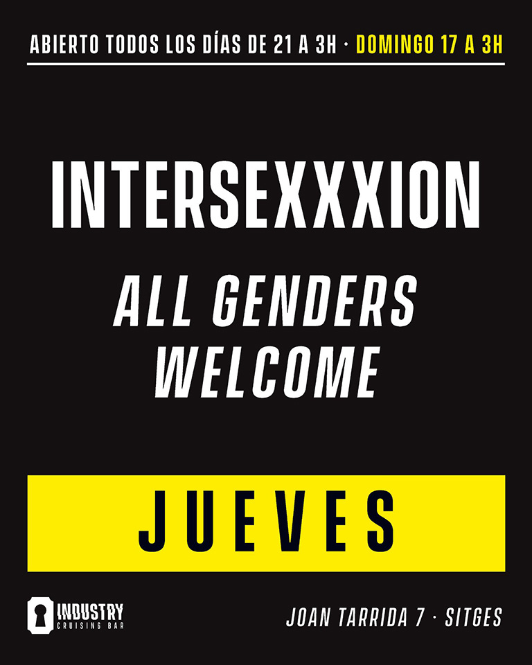 Intersexxion - party for all genders Sitges Thursday